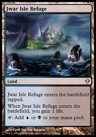 Magic: Zendikar 215: Jwar Isle Refuge 