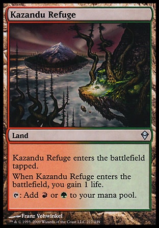 Magic: Zendikar 217: Kazandu Refuge 