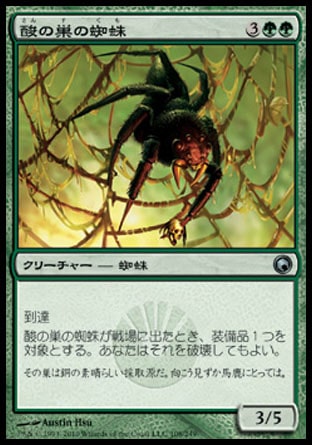 《酸の巣の蜘蛛/Acid Web Spider》 [SOM]
