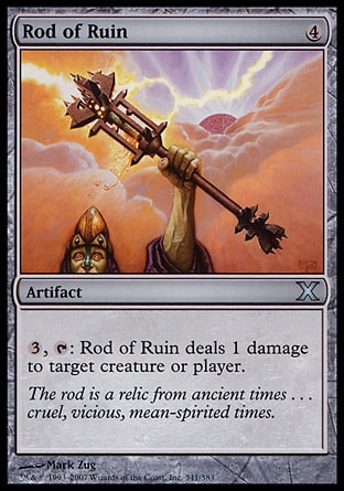 《破滅のロッド/Rod of Ruin》 [10E]