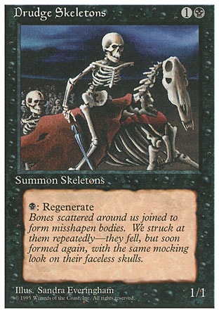 《蠢く骸骨/Drudge Skeletons》 [4ED]