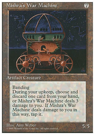 《ミシュラの戦争機械/Mishra's War Machine》 [4ED]