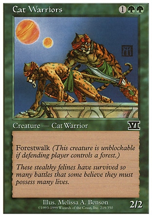 《猫族の戦士/Cat Warriors》 [6ED]