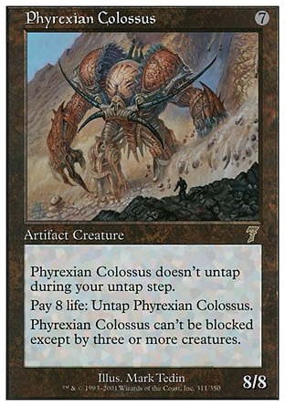 《ファイレクシアの巨像/Phyrexian Colossus》 [7ED]