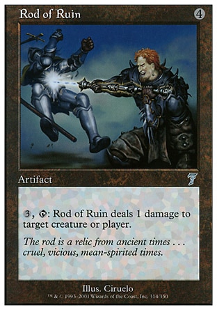《破滅のロッド/Rod of Ruin》 [7ED]