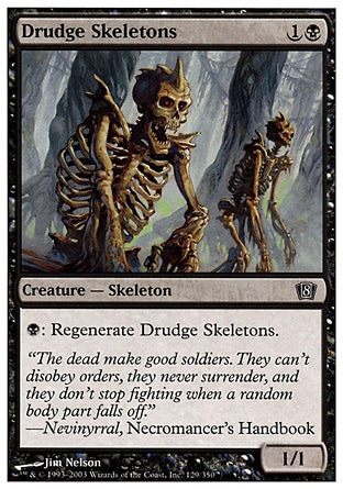 《蠢く骸骨/Drudge Skeletons》 [8ED]
