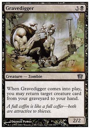 《グレイブディガー/Gravedigger》 [8ED]