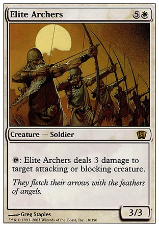 《精鋭なる射手/Elite Archers》 [8ED]