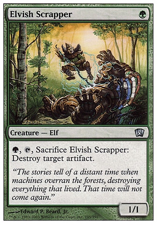 《エルフの潰し屋/Elvish Scrapper》 [8ED]