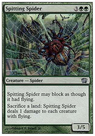 《毒吐き蜘蛛/Spitting Spider》 [8ED]