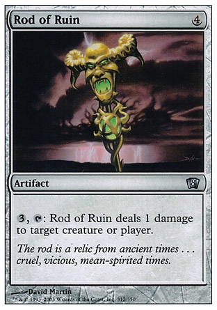 《破滅のロッド/Rod of Ruin》 [8ED]