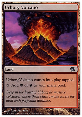《アーボーグの火山/Urborg Volcano》 [8ED]