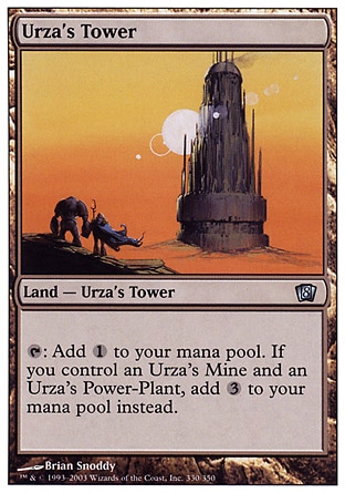 《ウルザの塔/Urza's Tower》 [8ED]