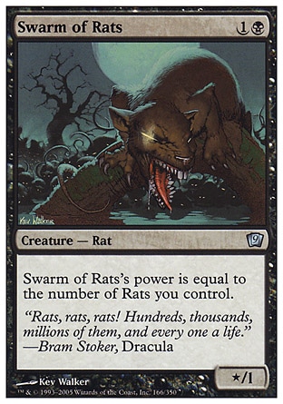《ネズミの大群/Swarm of Rats》 [9ED]