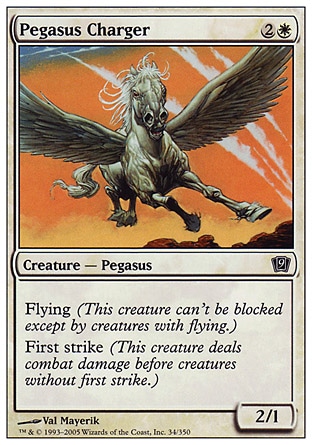 《突撃ペガサス/Pegasus Charger》 [9ED]