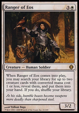《イーオスのレインジャー/Ranger of Eos》 [ALA]