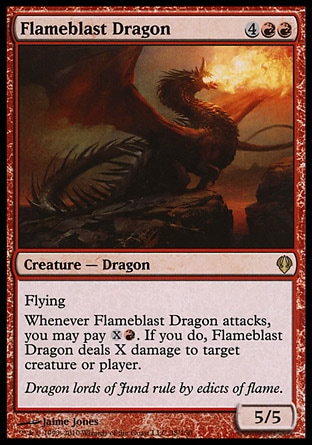 《炎破のドラゴン/Flameblast Dragon》 [ARC]