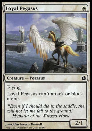 《忠実なペガサス/Loyal Pegasus》 [BNG]