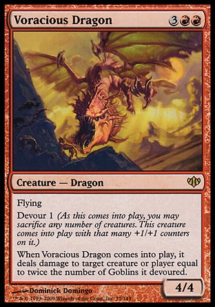 《大食のドラゴン/Voracious Dragon》 [CON]
