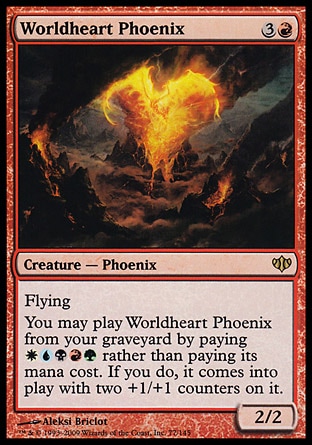 《世界心のフェニックス/Worldheart Phoenix》 [CON]