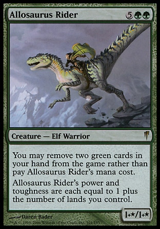 《アロサウルス乗り/Allosaurus Rider》 [CSP]