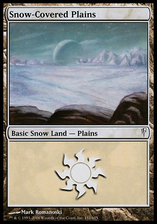 《冠雪の平地/Snow-Covered Plains》 [CSP]