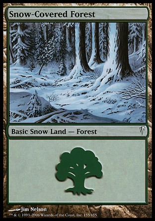 《冠雪の森/Snow-Covered Forest》 [CSP]
