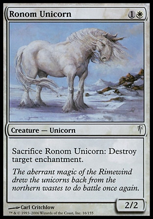 《ロノムの一角獣/Ronom Unicorn》 [CSP]