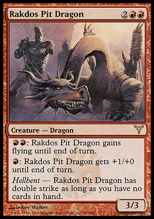 《ラクドスの地獄ドラゴン/Rakdos Pit Dragon》 [DIS]