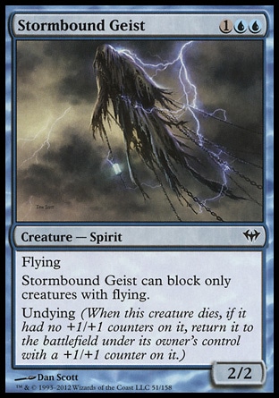 《嵐縛りの霊/Stormbound Geist》 [DKA]