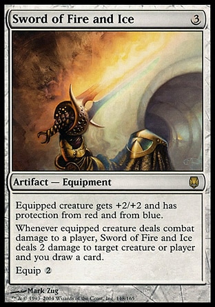 Details about   ***FOIL Sword of Fire and Ice*** MINT Double Masters MTG EDH 2XM Magic Cards 