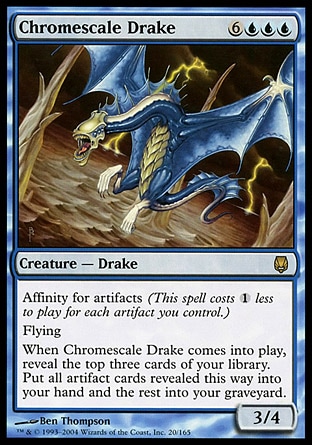 《金属鱗のドレイク/Chromescale Drake》 [DST]