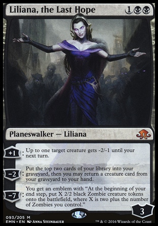 Liliana, the Last Hope - Magic: the Gathering