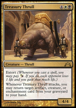 《宝庫のスラル/Treasury Thrull》 [GTC]