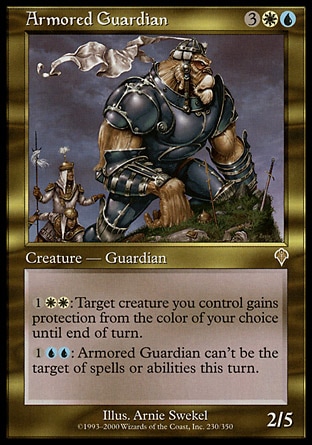 《鎧を着た守護者/Armored Guardian》 [INV]