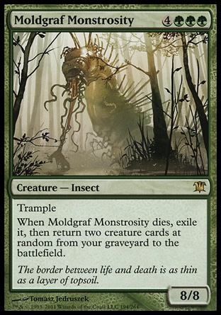 《黴墓の大怪物/Moldgraf Monstrosity》 [ISD]