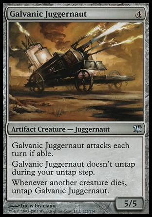 《電位式巨大戦車/Galvanic Juggernaut》 [ISD]