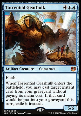 Torrential Gearhulk - Magic: the Gathering