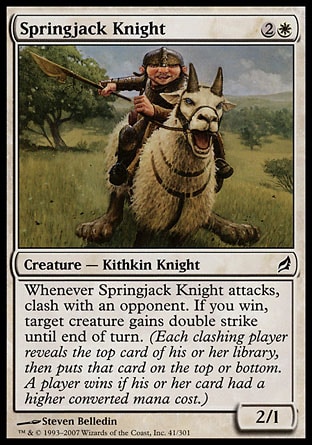 《スプリングジャックの騎士/Springjack Knight》 [LRW]
