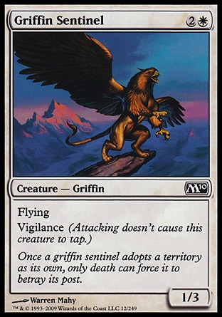 《グリフィンの歩哨/Griffin Sentinel》 [M10]