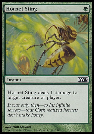 《スズメバチの一刺し/Hornet Sting》 [M11]