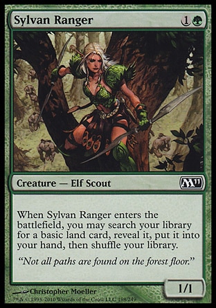 《森のレインジャー/Sylvan Ranger》 [M11]