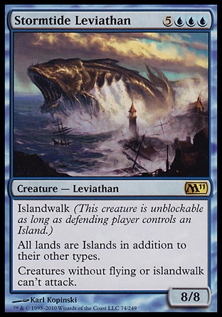 《嵐潮のリバイアサン/Stormtide Leviathan》 [M11]