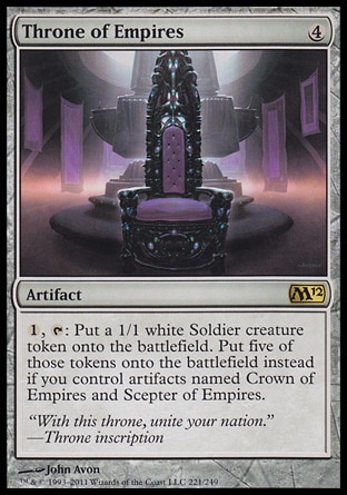 《帝国の玉座/Throne of Empires》 [M12]
