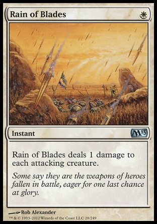 《刃の雨/Rain of Blades》 [M13]
