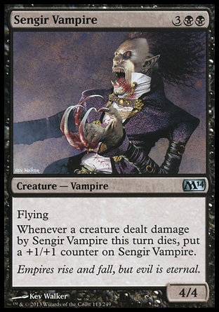 《センギアの吸血鬼/Sengir Vampire》 [M14]