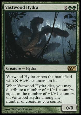 《巨森のハイドラ/Vastwood Hydra》 [M14]