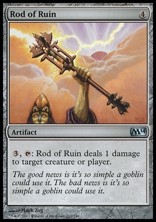 《破滅のロッド/Rod of Ruin》 [M14]