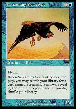 《鳴き叫ぶウミタカ/Screaming Seahawk》 [ONS]