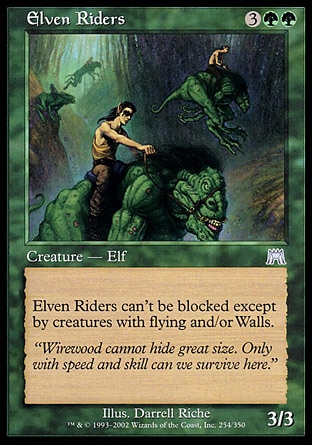 《エルフの騎手/Elven Riders》 [ONS]